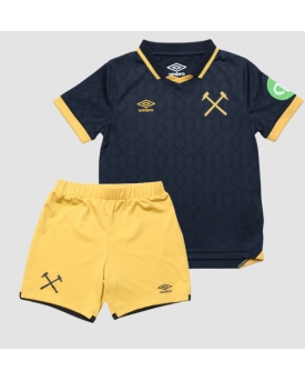 West Ham United Maglia Gara Terza Repliche 2025-26 Bambino Maniche Corte